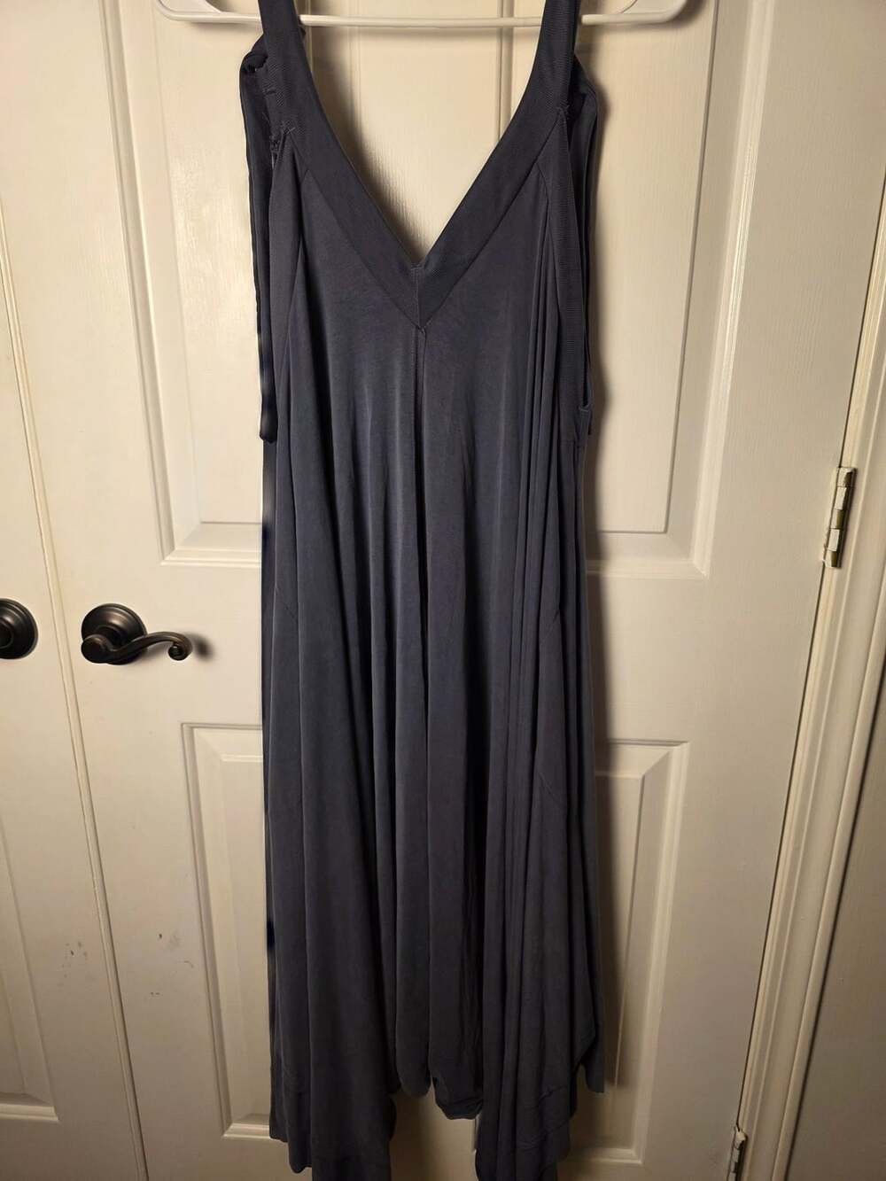 Free People Movement Seven Stars Onesie Gray Sleeveless Jumpsuit